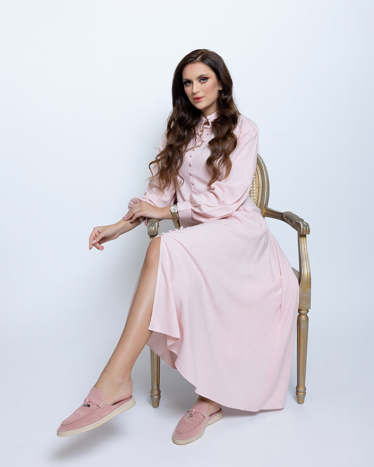 Basic Collection Linen Dress