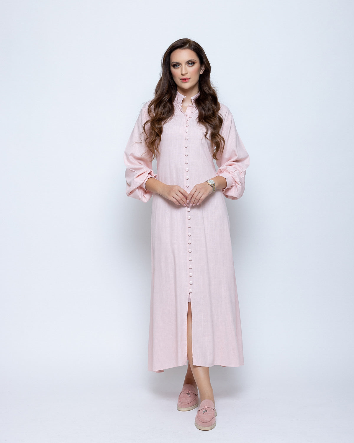 Basic Collection Linen Dress